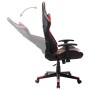 Silla de gaming de cuero sintético negro y rojo en Sillas gaming | Comprar online en Foru.es