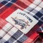 Camisa a cuadros infantil rojo y azul marino 92 de , Camisetas para niños - Ref: Foro24-13169, Precio: 10,96 €, Descuento: %
