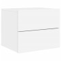 Mesita de noche de pared con luces LED blanco de , Mesitas de noche - Ref: Foro24-836812, Precio: 59,22 €, Descuento: %