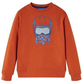 Sudadera infantil color teja claro 104 de , Camisetas para niños - Ref: Foro24-13380, Precio: 11,24 €, Descuento: %