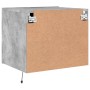Mesitas de noche de pared con luces LED 2 uds gris hormigón de , Mesitas de noche - Ref: Foro24-836819, Precio: 79,56 €, Desc...