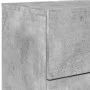 Wall bedside tables with LED lights 2 pcs concrete gray by , Nightstands - Ref: Foro24-836819, Price: 78,63 €, Discount: %