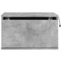Mesitas de noche de pared con luces LED 2 uds gris hormigón de , Mesitas de noche - Ref: Foro24-836833, Precio: 75,38 €, Desc...