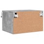 Mesitas de noche de pared con luces LED 2 uds gris hormigón de , Mesitas de noche - Ref: Foro24-836833, Precio: 75,38 €, Desc...