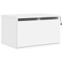 Mesitas de noche de pared con luces LED 2 unidades blanco de , Mesitas de noche - Ref: Foro24-836827, Precio: 68,09 €, Descue...