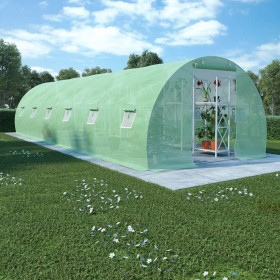 Invernadero 27m² 900x300x200 cm de vidaXL, Invernaderos - Ref: Foro24-45537, Precio: 301,54 €, Descuento: %