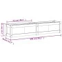 Jardinera madera maciza de abeto Douglas 150x31x31 cm de , Maceteros y jardineras - Ref: Foro24-837480, Precio: 93,36 €, Desc...