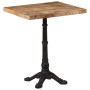 Mesa de bistró madera de mango rugosa 60x60x77 cm en Mesas de comedor | Comprar online en Foru.es