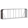 Leñero de acero galvanizado marrón 300x45x100 cm de , Bolsas y soportes de leña - Ref: Foro24-364576, Precio: 86,66 €, Descue...