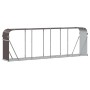 Leñero de acero galvanizado marrón 300x45x100 cm de , Bolsas y soportes de leña - Ref: Foro24-364576, Precio: 86,66 €, Descue...
