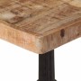 Mesa de bistró madera de mango rugosa 60x60x77 cm en Mesas de comedor | Comprar online en Foru.es