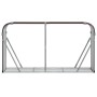 Leñero de acero galvanizado marrón 180x45x100 cm de , Bolsas y soportes de leña - Ref: Foro24-364574, Precio: 60,88 €, Descue...