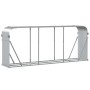 Leñero de acero galvanizado plateado 234x45x100 cm de , Bolsas y soportes de leña - Ref: Foro24-364595, Precio: 61,70 €, Desc...