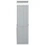 Leñero de acero galvanizado plateado 40x45x170 cm de , Bolsas y soportes de leña - Ref: Foro24-364588, Precio: 48,47 €, Descu...