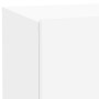 Mesita de noche con luces LED blanca 70x36x40,5 cm de , Mesitas de noche - Ref: Foro24-836777, Precio: 76,05 €, Descuento: %