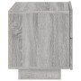 Mesita de noche con luces LED gris Sonoma 70x36x40,5 cm de , Mesitas de noche - Ref: Foro24-836782, Precio: 73,97 €, Descuent...