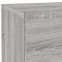 Mesita de noche con luces LED gris Sonoma 70x36x40,5 cm de , Mesitas de noche - Ref: Foro24-836782, Precio: 73,97 €, Descuent...