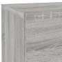 Mesita de noche con luces LED gris Sonoma 70x36x40,5 cm de , Mesitas de noche - Ref: Foro24-836782, Precio: 72,76 €, Descuent...