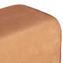 Banco potro de gimnasio cuero auténtico y lona marrón 160 cm de , Bancos de comedor y cocina - Ref: Foro24-356385, Precio: 19...