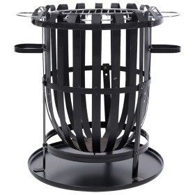 RedFire Brasero de jardín Dallas acero negro de RedFire, Chimeneas - Ref: Foro24-423888, Precio: 87,79 €, Descuento: %