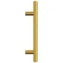 Tiradores para armarios 10 uds acero inoxidable dorado 96 mm de , Pomos y picaportes de armarios - Ref: Foro24-155357, Precio...