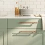 Cabinet handles 5 pcs bronze stainless steel 192 mm by , Cabinet knobs and handles - Ref: Foro24-155376, Price: 20,03 €, Disc...