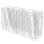 Arriate de gaviones de acero 180x50x100 cm de vidaXL, Maceteros y jardineras - Ref: Foro24-143558, Precio: 112,25 €, Descuent...