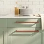 Cabinet handles 20 pcs bronze stainless steel 320 mm by , Cabinet knobs and handles - Ref: Foro24-3203665, Price: 66,44 €, Di...