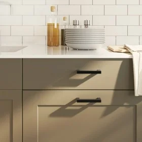Cabinet handles 20 pcs black stainless steel 96 mm by , Cabinet knobs and handles - Ref: Foro24-3203652, Price: 35,45 €, Disc...
