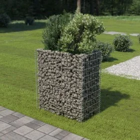 Arriate de gaviones de acero 90x50x100 cm de vidaXL, Maceteros y jardineras - Ref: Foro24-143568, Precio: 61,78 €, Descuento: %