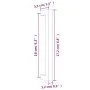 Schrankgriffe 20 Stück silberfarbener Edelstahl 160 mm von , Schrankknöpfe und Griffe - Ref: Foro24-3203638, Preis: 44,59 €, ...
