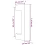 Cabinet handles 20 pcs bronze stainless steel 64 mm by , Cabinet knobs and handles - Ref: Foro24-3203659, Price: 27,83 €, Dis...