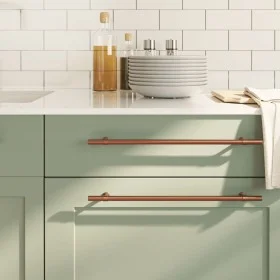 Cabinet handles 10 pcs bronze stainless steel 320 mm by , Cabinet knobs and handles - Ref: Foro24-3203717, Price: 45,36 €, Di...