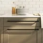Schrankgriffe 10 Stück schwarzer Edelstahl 480 mm von , Schrankknöpfe und Griffe - Ref: Foro24-3203678, Preis: 64,15 €, Rabat...