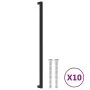 Schrankgriffe 10 Stück schwarzer Edelstahl 480 mm von , Schrankknöpfe und Griffe - Ref: Foro24-3203678, Preis: 64,15 €, Rabat...