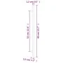 Tiradores para armarios 5 uds acero inoxidable bronce 320 mm von , Schrankknöpfe und Griffe - Ref: Foro24-155378, Preis: 16,3...