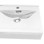 Lavabo con rebosadero cerámica plateado 60x46x16 cm de vidaXL, Lavabos - Ref: Foro24-143502, Precio: 75,52 €, Descuento: %