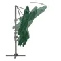 Sombrilla voladiza con poste de aluminio verde 400x300 cm de vidaXL, Sombrillas - Ref: Foro24-44635, Precio: 290,64 €, Descue...