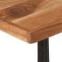 Mesa de bistró madera maciza de acacia 60x60x76 cm en Mesas de comedor | Comprar online en Foru.es