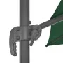 Sombrilla voladiza con poste de aluminio verde 400x300 cm de vidaXL, Sombrillas - Ref: Foro24-44635, Precio: 290,64 €, Descue...