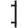 Tiradores para armarios 10 uds acero inoxidable negro 96 mm de , Pomos y picaportes de armarios - Ref: Foro24-155421, Precio:...