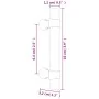 Tiradores para armarios 20 uds acero inoxidable plateado 64 mm de , Pomos y picaportes de armarios - Ref: Foro24-3203683, Pre...
