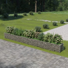 Arriate de gaviones de acero 540x50x50 cm de vidaXL, Maceteros y jardineras - Ref: Foro24-143567, Precio: 135,34 €, Descuento: %