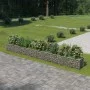 Arriate de gaviones de acero 540x50x50 cm de vidaXL, Maceteros y jardineras - Ref: Foro24-143567, Precio: 132,97 €, Descuento: %
