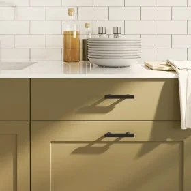 Cabinet handles 20 pcs stainless steel black 64 mm by , Cabinet knobs and handles - Ref: Foro24-3203603, Price: 20,47 €, Disc...