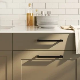 Cabinet handles 20 pcs black stainless steel 192 mm by , Cabinet knobs and handles - Ref: Foro24-3203655, Price: 47,55 €, Dis...