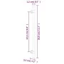 Cabinet handles 10 pcs stainless steel black 224 mm by , Cabinet knobs and handles - Ref: Foro24-3203712, Price: 22,97 €, Dis...