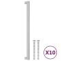 Cabinet handles 10 pcs stainless steel silver 320 mm by , Cabinet knobs and handles - Ref: Foro24-3203669, Price: 30,65 €, Di...