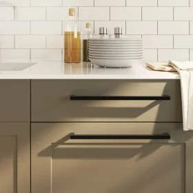 Cabinet handles 20 pcs black stainless steel 320 mm by , Cabinet knobs and handles - Ref: Foro24-3203657, Price: 62,67 €, Dis...