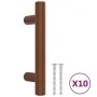 Cabinet handles 10 pcs bronze stainless steel 64 mm by , Cabinet knobs and handles - Ref: Foro24-155372, Price: 16,79 €, Disc...